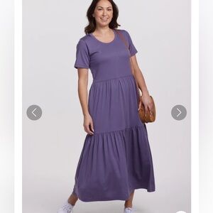 Woolx Lucia dress in Montana Grape NWOT size XL